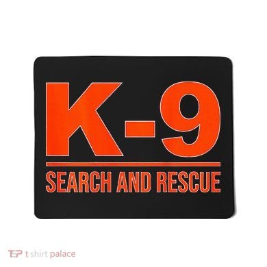 K9 Search And Rescue Sar Emergency Search Team Uniform Mousepad