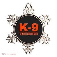 K9 Search And Rescue Sar Emergency Search Team Uniform Ornament thumb 0