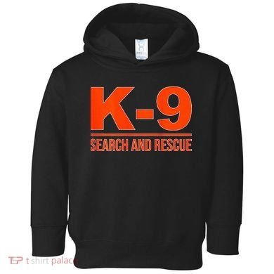 K9 Search And Rescue Sar Emergency Search Team Uniform Toddler Hoodie