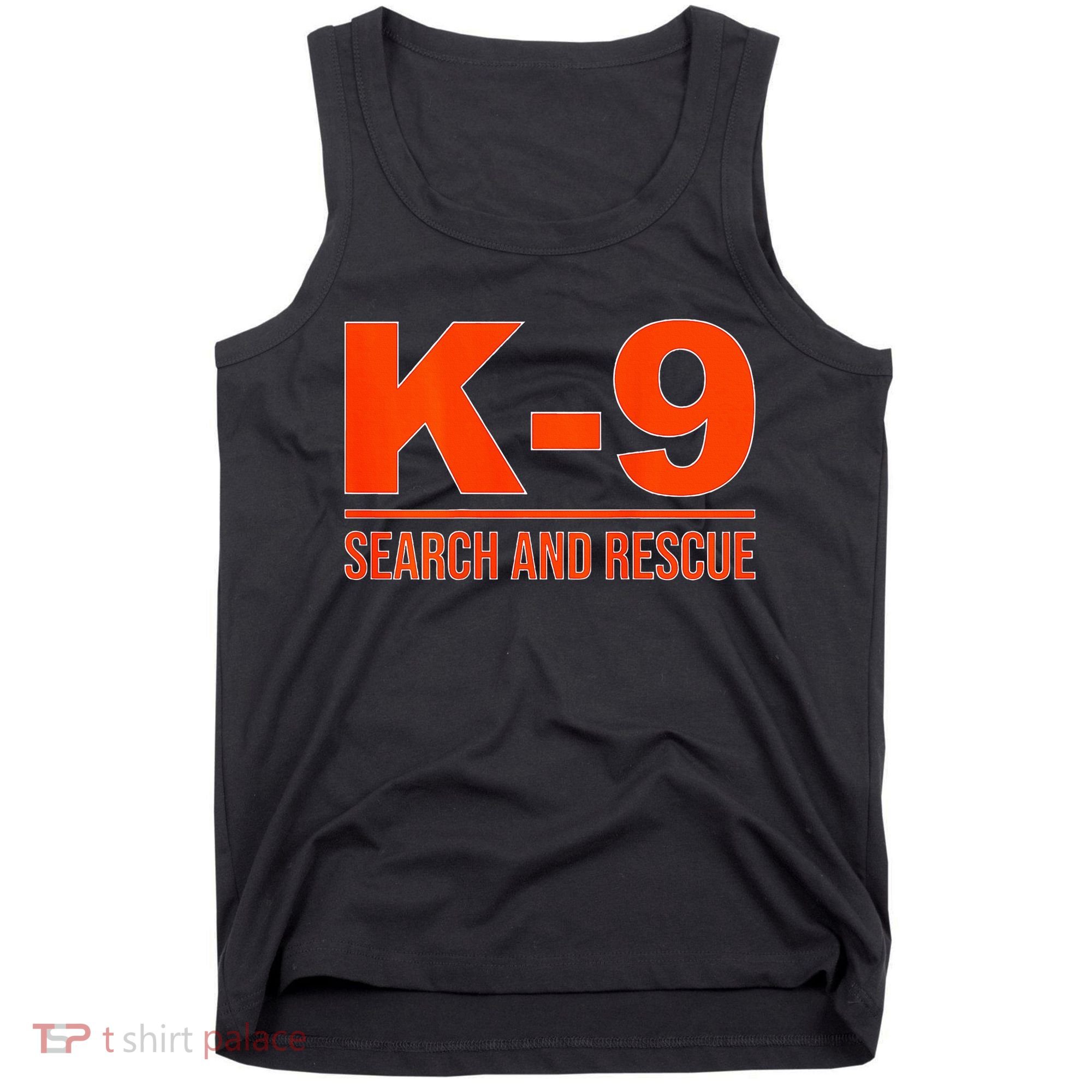 K9 Search And Rescue Sar Emergency Search Team Uniform Tank Top