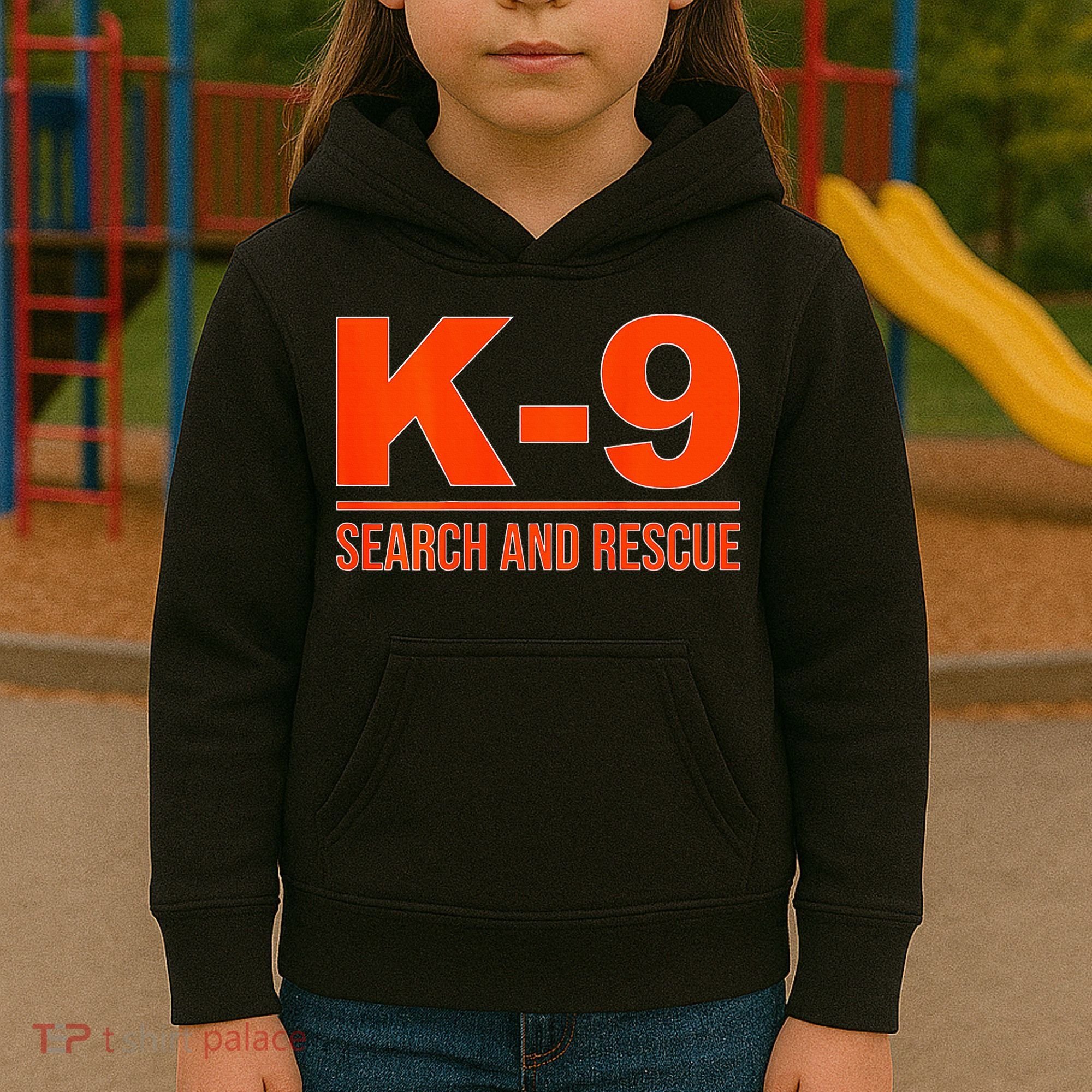 K9 Search And Rescue Sar Emergency Search Team Uniform Kids Hoodie