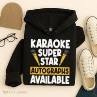 Karaoke Superstar Autographs Available KTV Singer Hoodie thumb 4