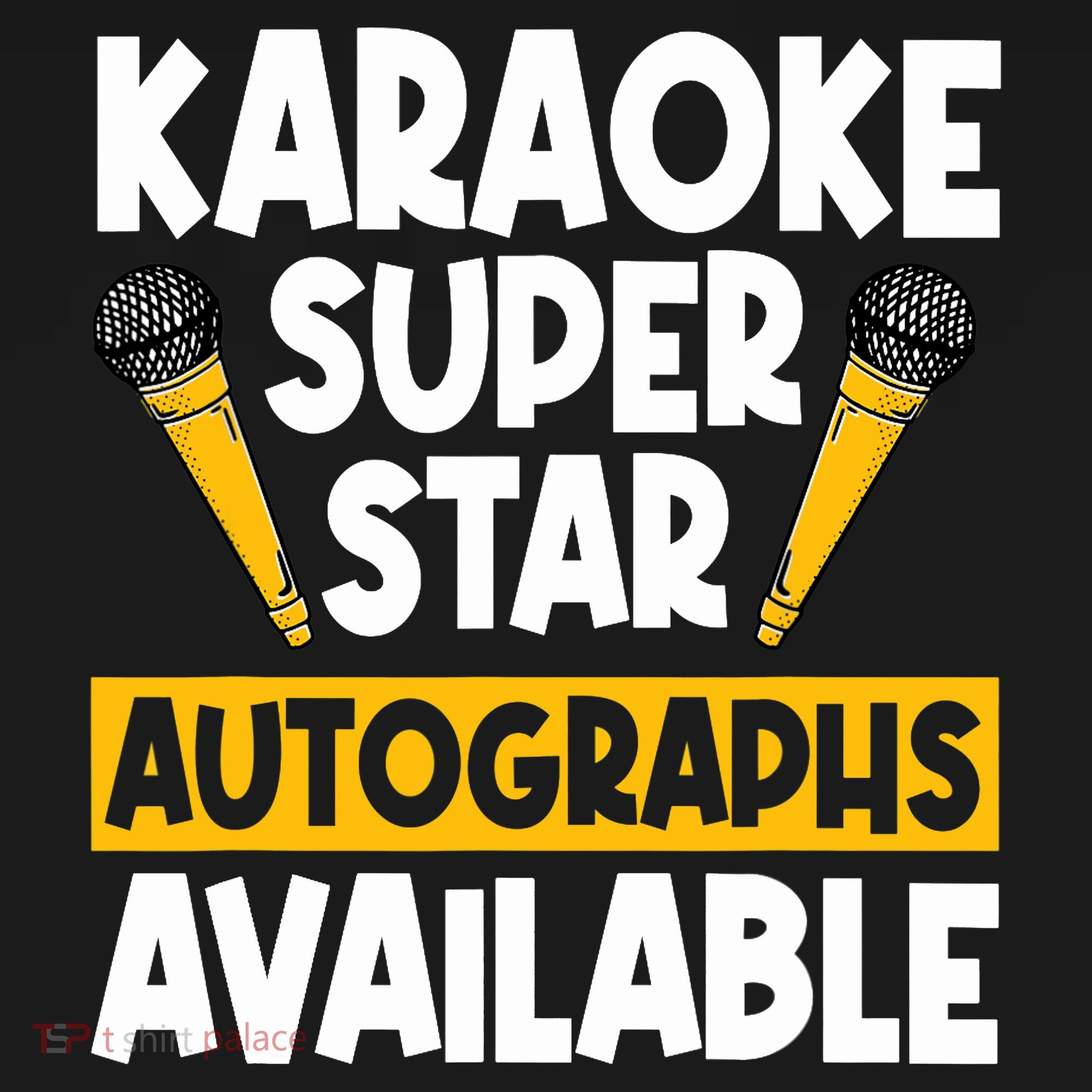 Karaoke Superstar Autographs Available KTV Singer Long Sleeve Shirt