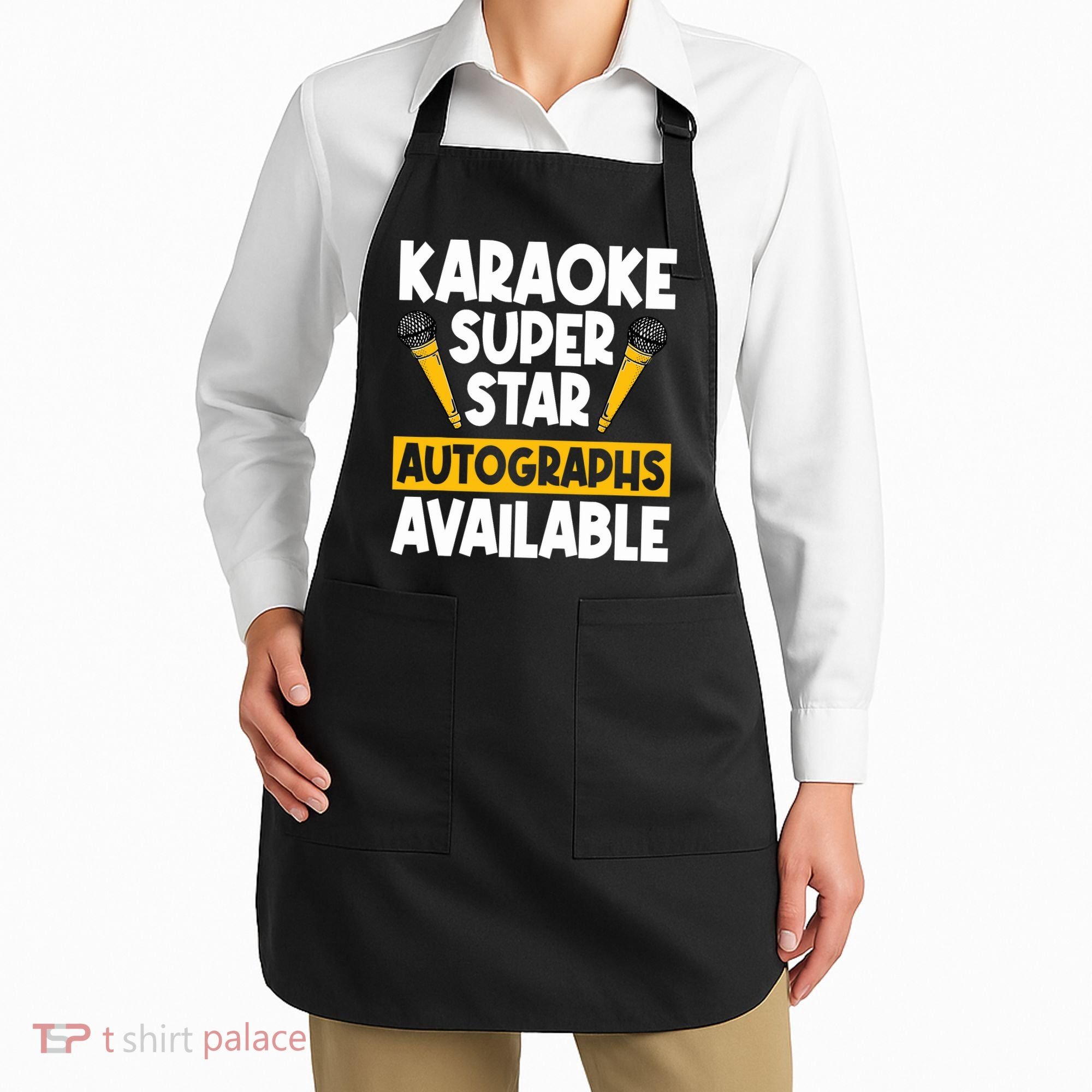 Karaoke Superstar Autographs Available KTV Singer Apron