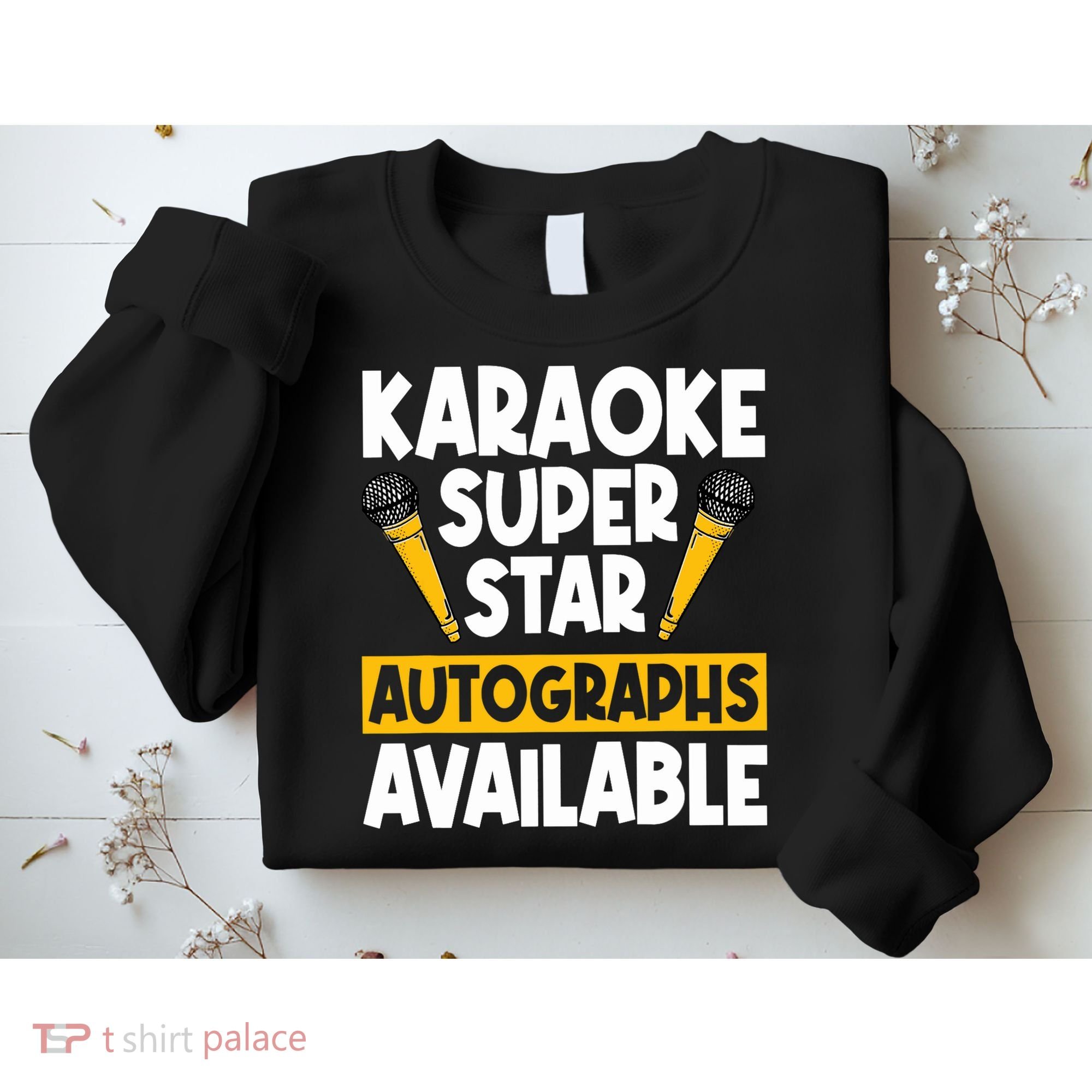Karaoke Superstar Autographs Available KTV Singer Sweatshirt