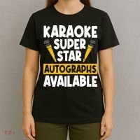 Karaoke Superstar Autographs Available KTV Singer T-Shirt thumb 4