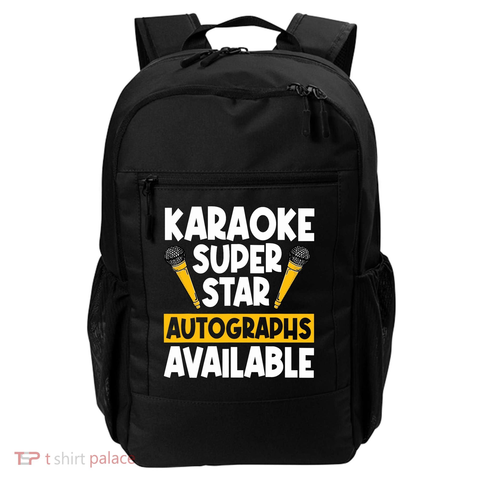 Karaoke Superstar Autographs Available KTV Singer Backpack