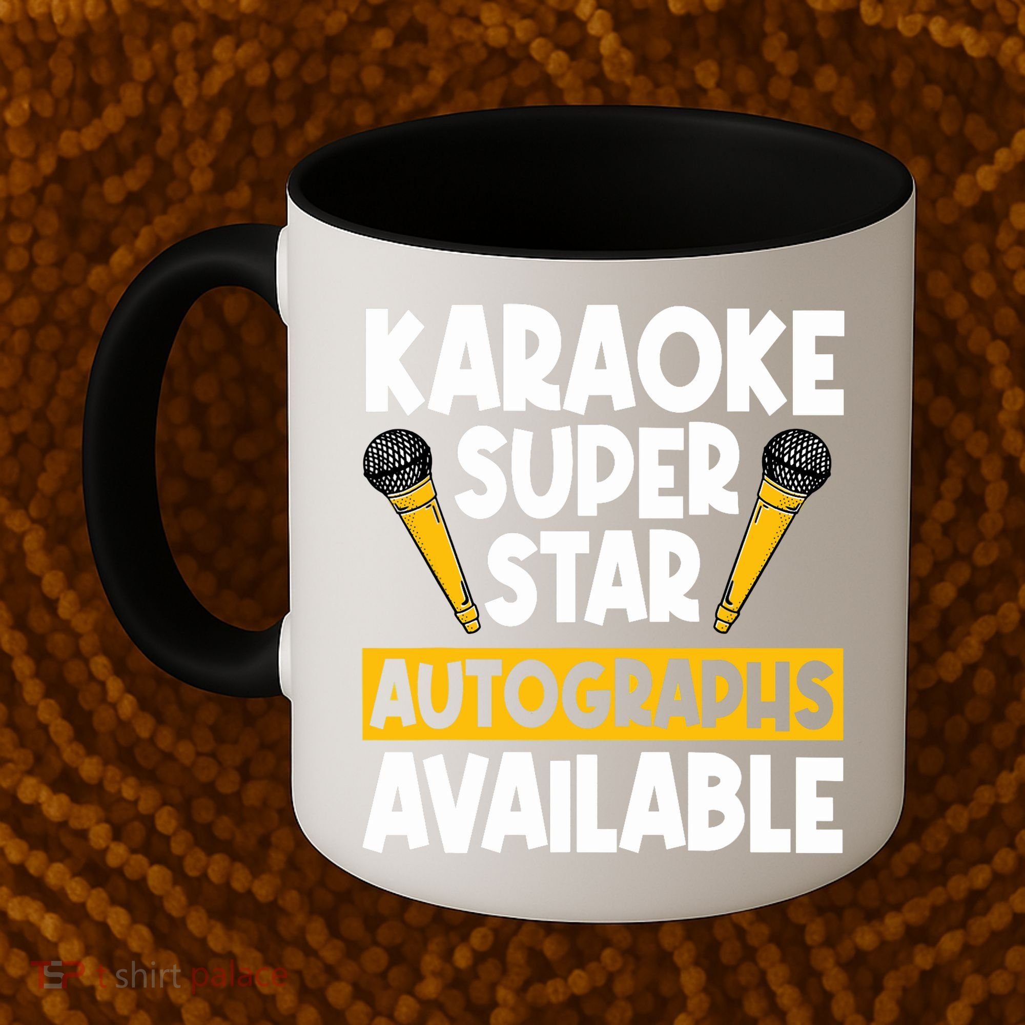 Karaoke Superstar Autographs Available KTV Singer Coffee Mug