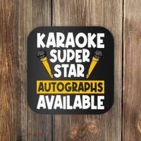 Karaoke Superstar Autographs Available KTV Singer Coaster thumb 0