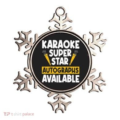 Karaoke Superstar Autographs Available KTV Singer Ornament