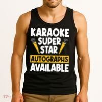 Karaoke Superstar Autographs Available KTV Singer Tank Top thumb 3