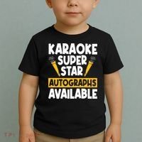 Karaoke Superstar Autographs Available KTV Singer Toddler T-Shirt thumb 2