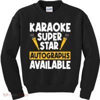 Karaoke Superstar Autographs Available KTV Singer Kids Sweatshirt thumb 0