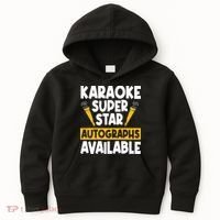 Karaoke Superstar Autographs Available KTV Singer Kids Hoodie thumb 0