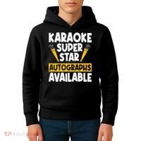 Karaoke Superstar Autographs Available KTV Singer Kids Hoodie thumb 4