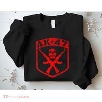 Kalashnikov Skull Ak47 Assault Rifle Gun Sweatshirt thumb 2