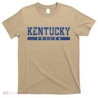 Kentucky Soccer Blue Vintage Text T-Shirt thumb 0