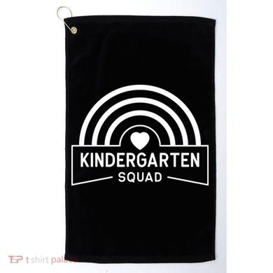 Kindergarten Squad Back To School Golf Towel