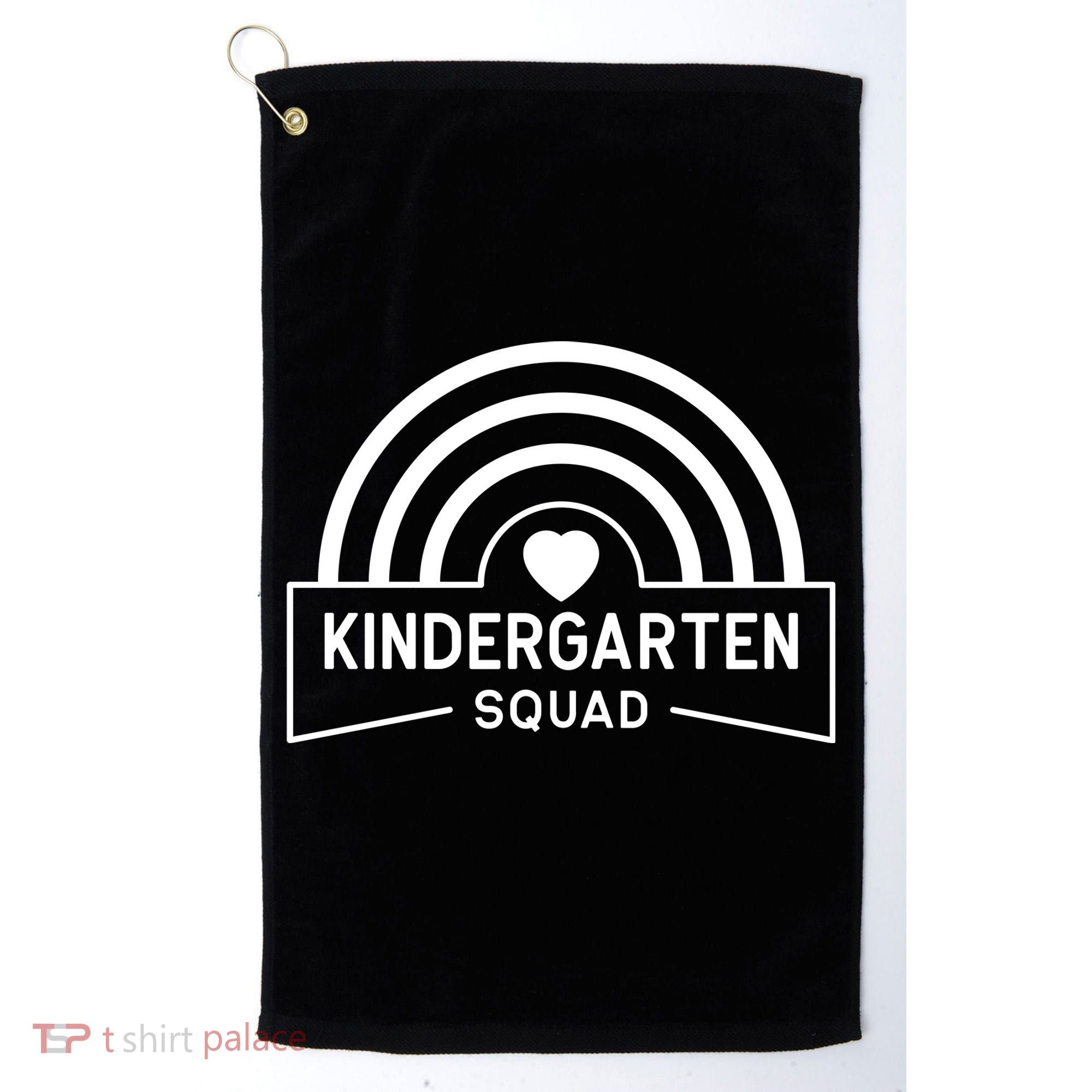 Kindergarten Squad Back To School Golf Towel