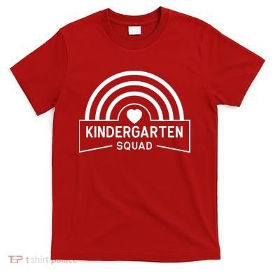 Kindergarten Squad Back To School T-Shirt