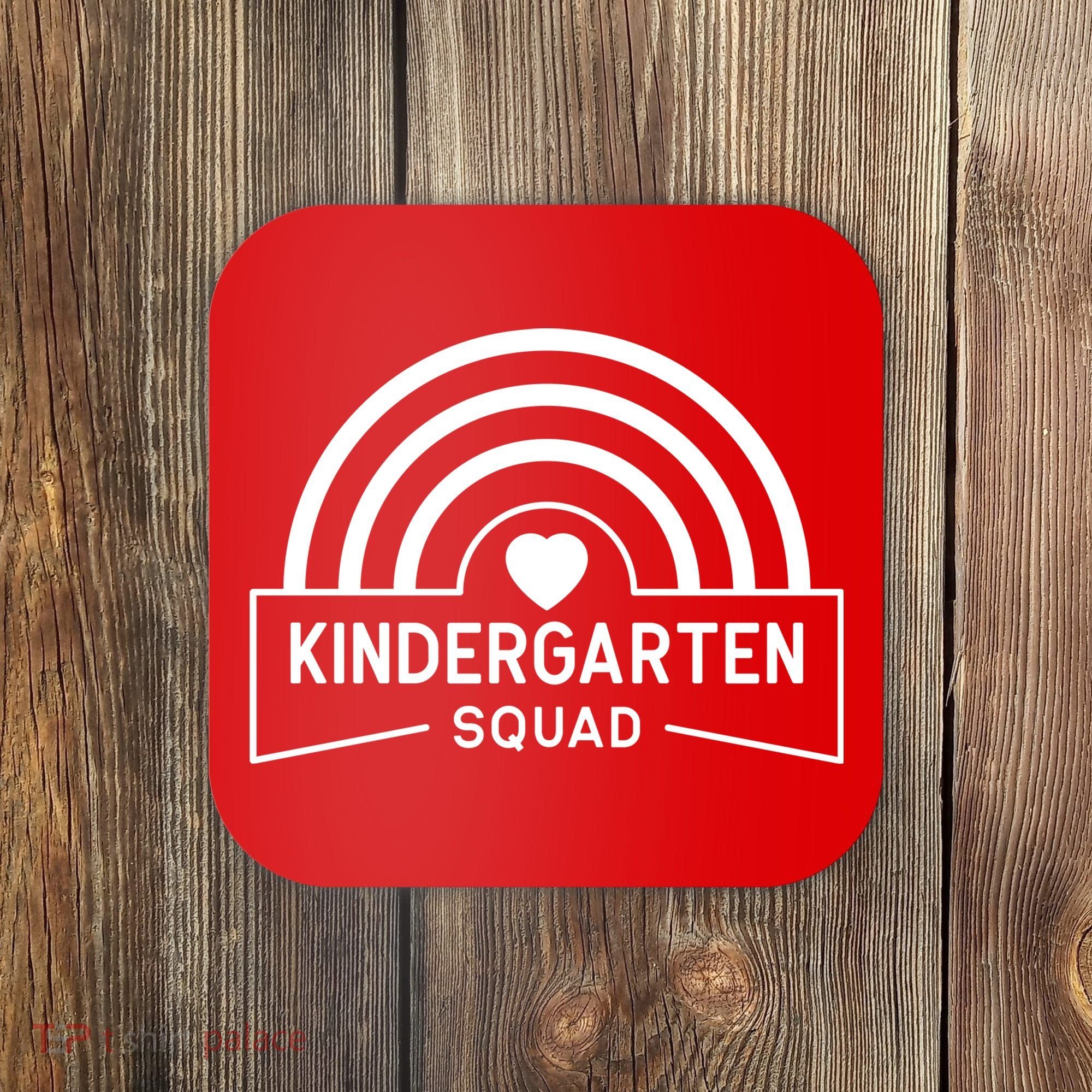 Kindergarten Squad Back To School Coaster