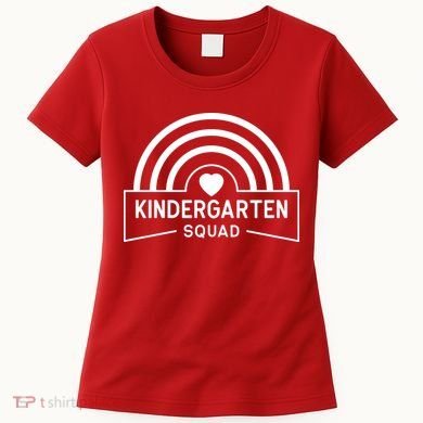 Kindergarten Squad Back To School Women's T-Shirt