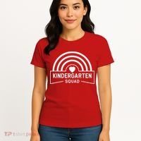 Kindergarten Squad Back To School Women's T-Shirt thumb 4