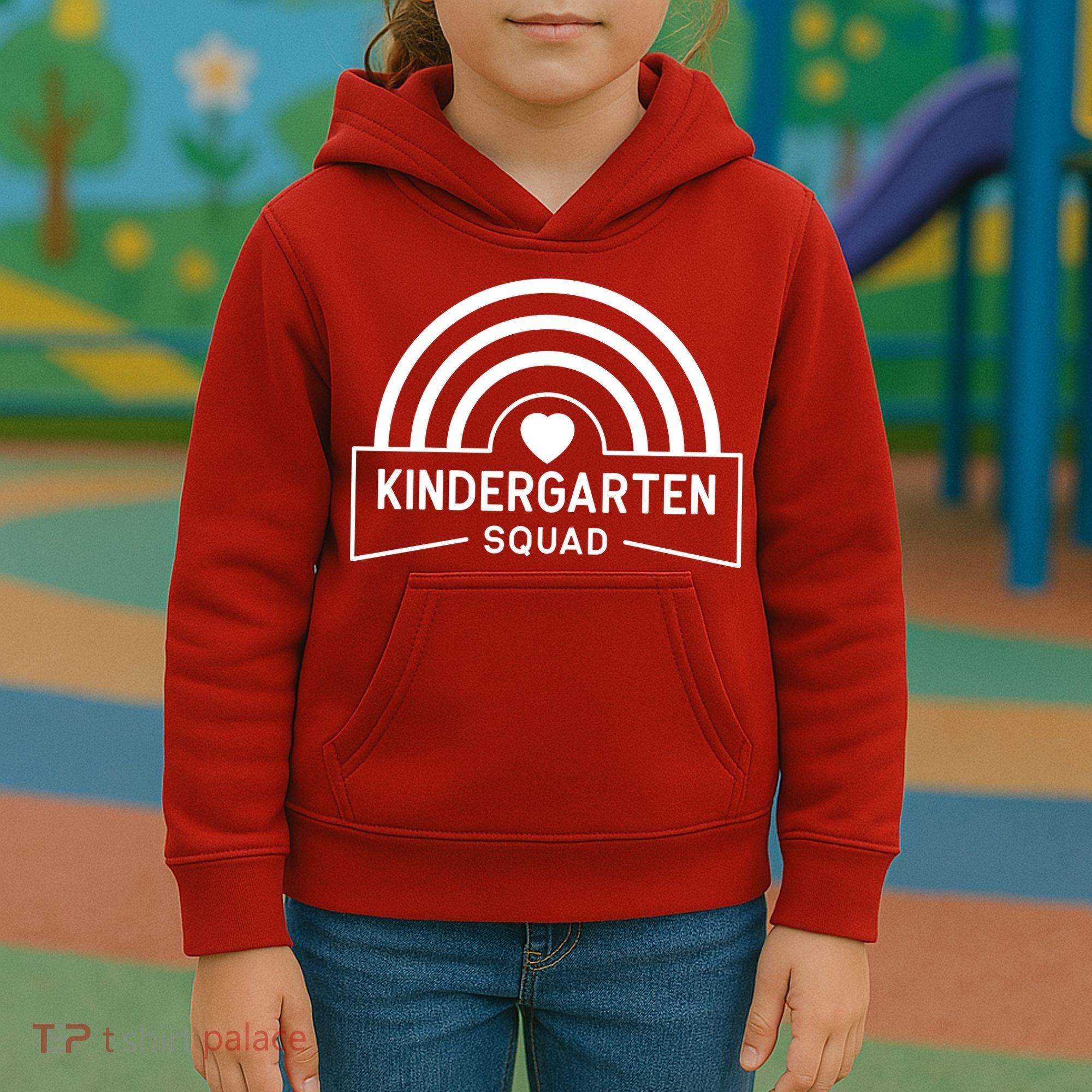 Kindergarten Squad Back To School Kids Hoodie