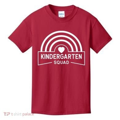 Kindergarten Squad Back To School Kids T-Shirt