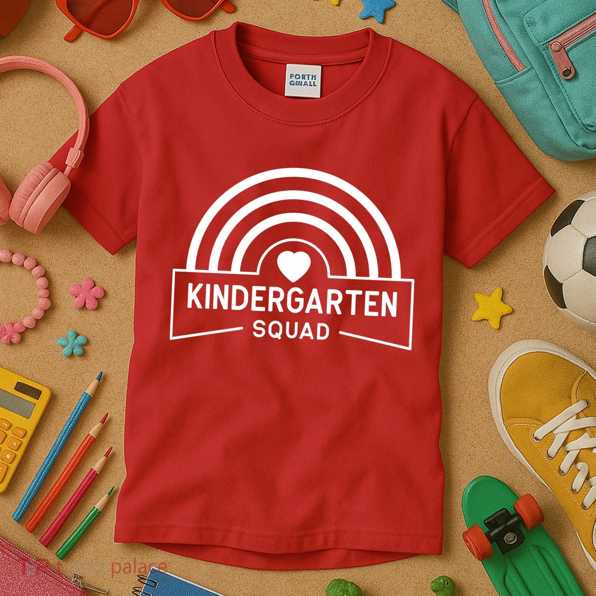 Kindergarten Squad Back To School Kids T-Shirt