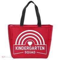 Kindergarten Squad Back To School Tote Bag thumb 0