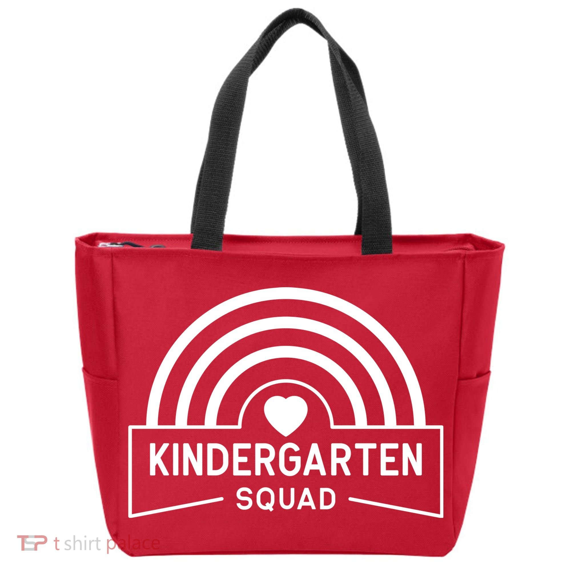 Kindergarten Squad Back To School Tote Bag