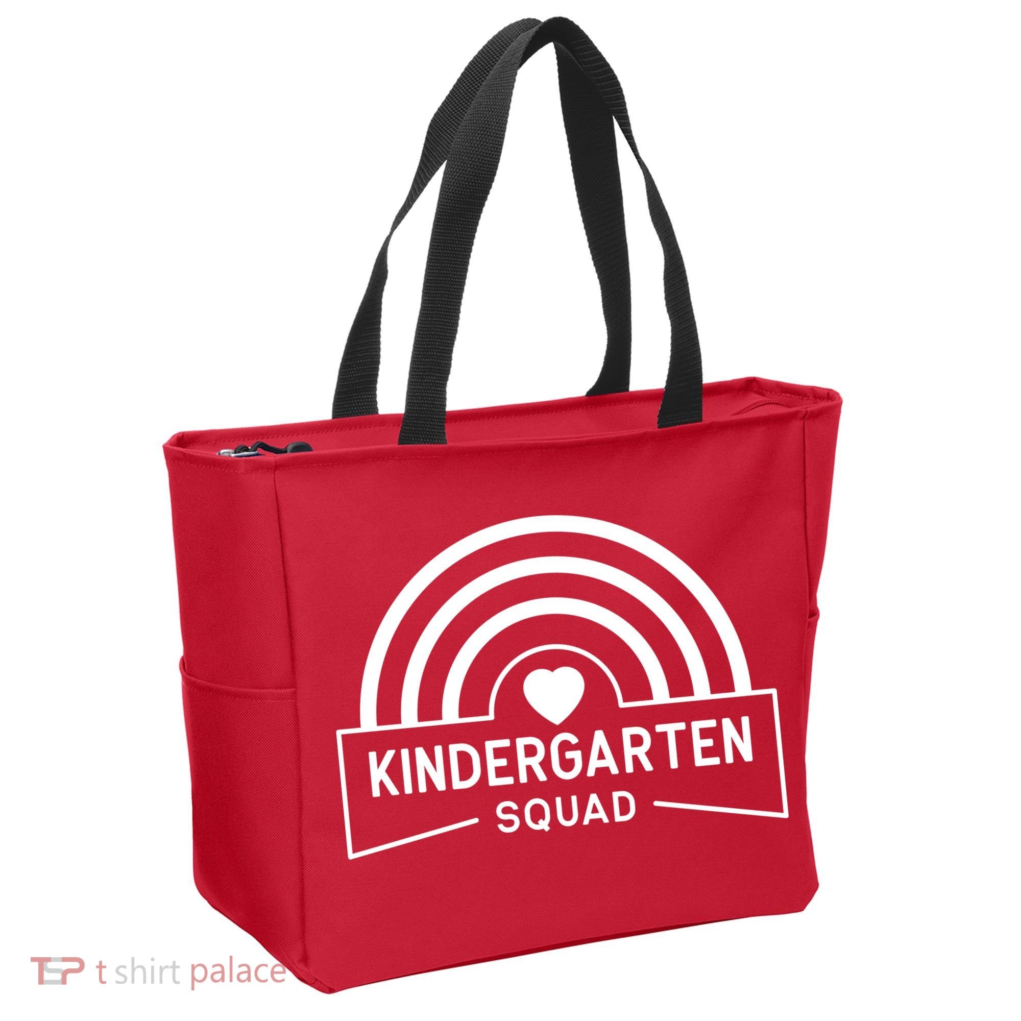 Kindergarten Squad Back To School Tote Bag