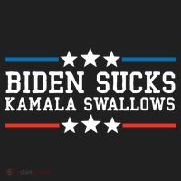 Kamala Swallows Biden Sucks Women's Sweatshirt thumb 2