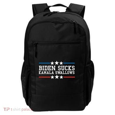 Kamala Swallows Biden Sucks Backpack