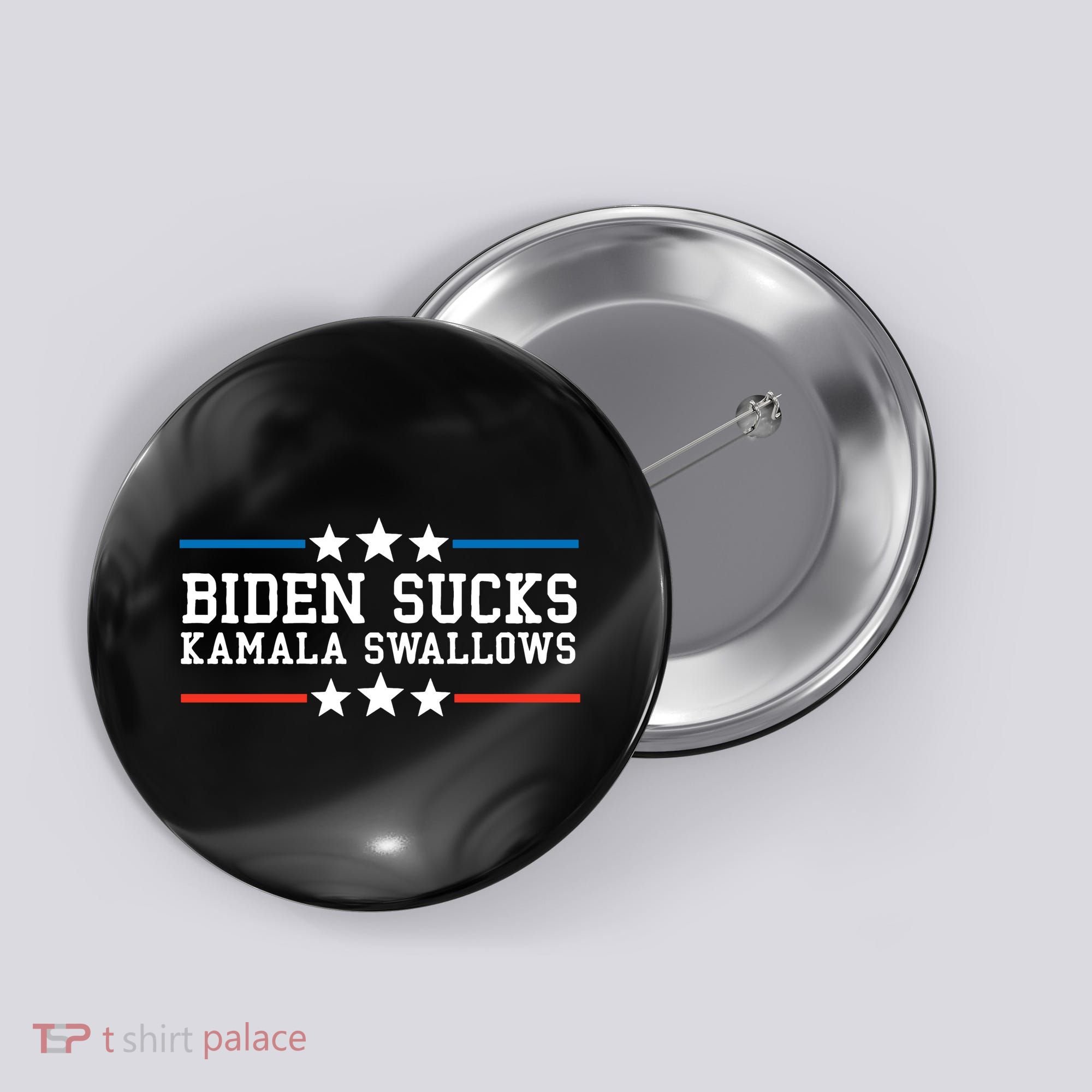 Kamala Swallows Biden Sucks Button