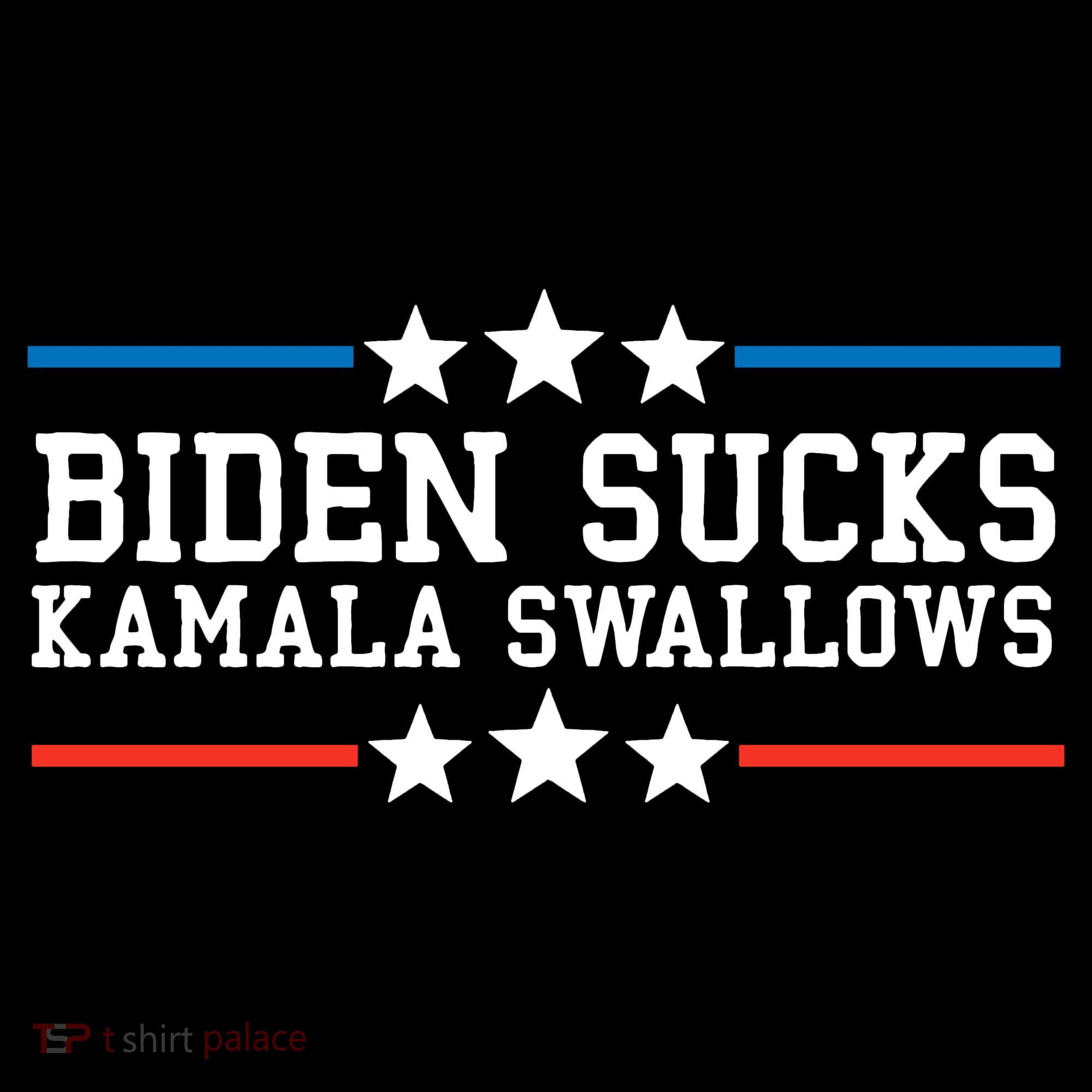 Kamala Swallows Biden Sucks Coaster