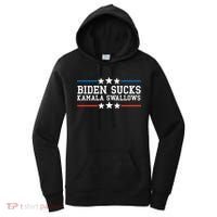 Kamala Swallows Biden Sucks Women's Hoodie thumb 0