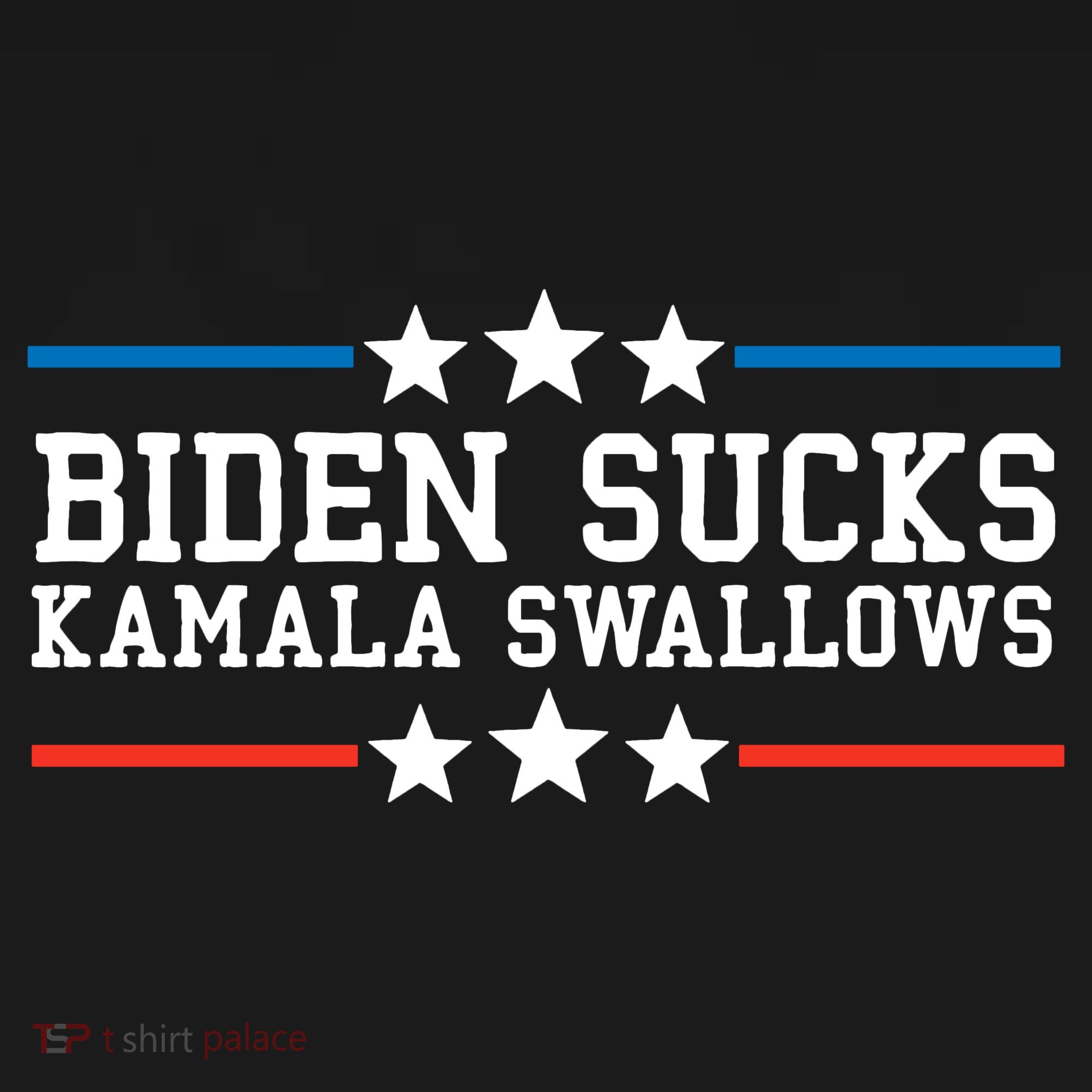 Kamala Swallows Biden Sucks Ornament