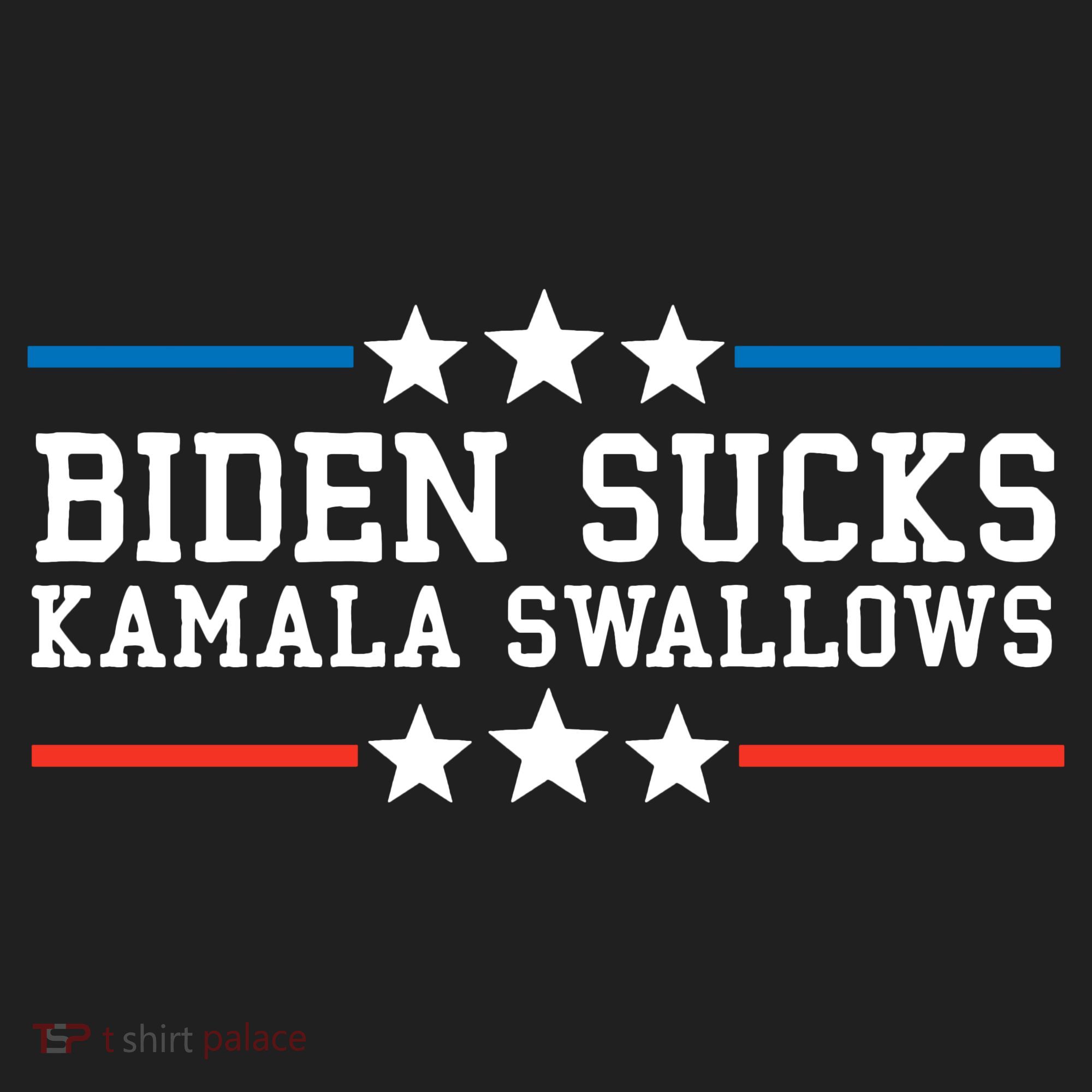 Kamala Swallows Biden Sucks Golf Towel