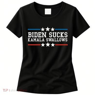 Kamala Swallows Biden Sucks Women's T-Shirt