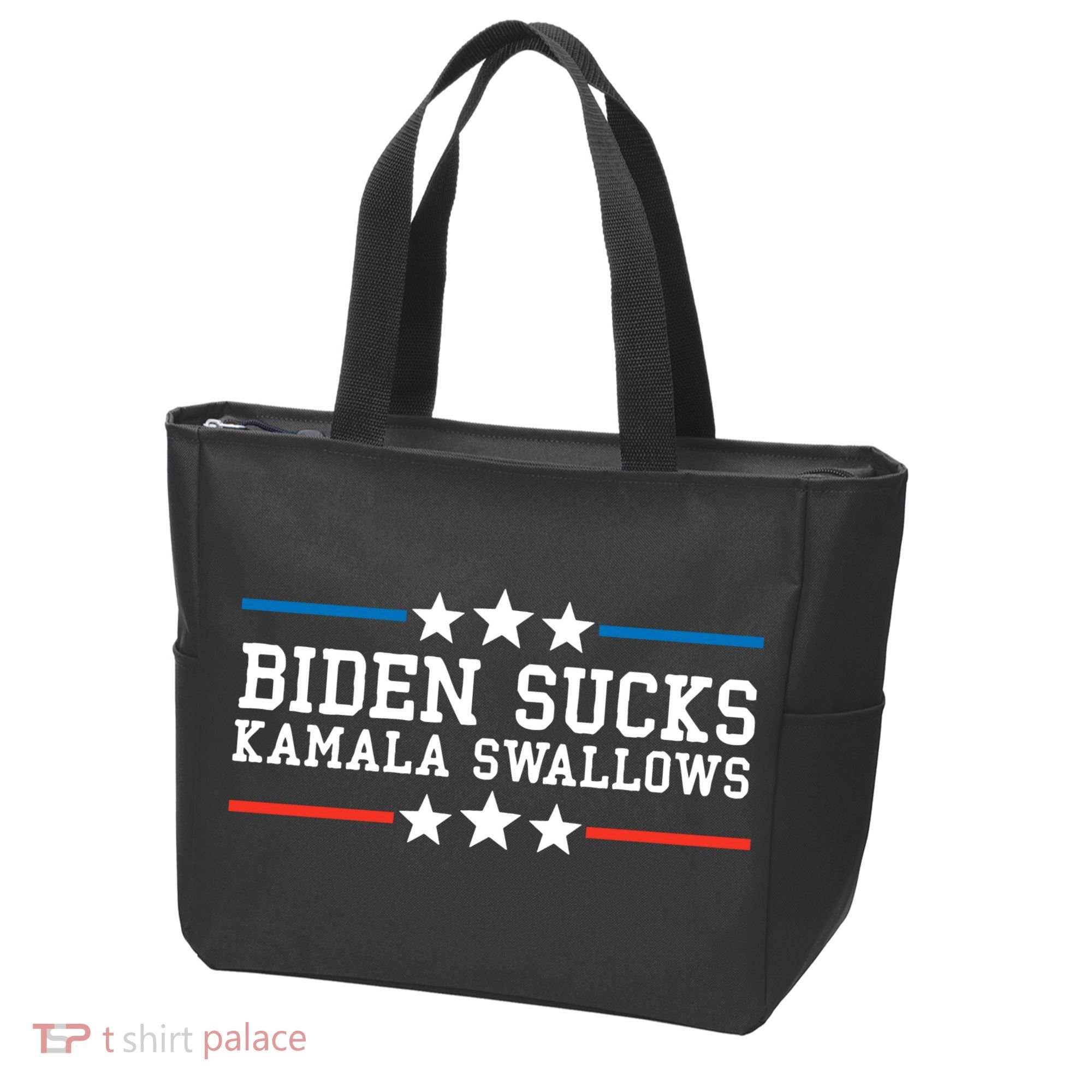 Kamala Swallows Biden Sucks Tote Bag