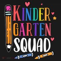 Kindergarten Squad Back To School Kindergarten Teacher Gift Doggie Tank thumb 4