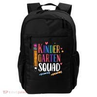 Kindergarten Squad Back To School Kindergarten Teacher Gift Backpack thumb 0