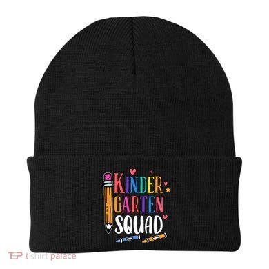 Kindergarten Squad Back To School Kindergarten Teacher Gift Beanie
