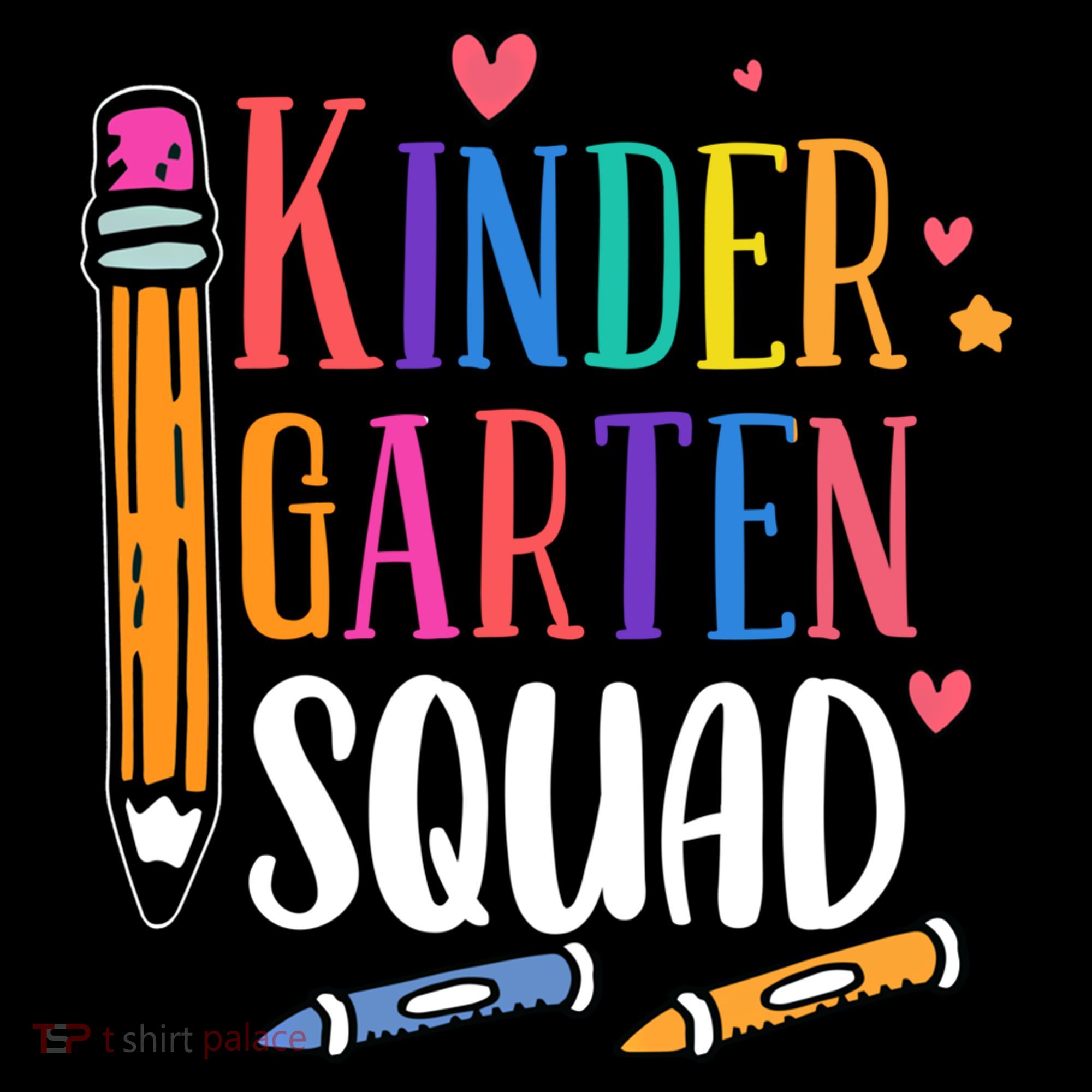 Kindergarten Squad Back To School Kindergarten Teacher Gift Women's Hoodie