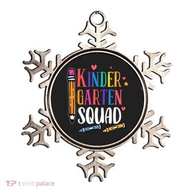 Kindergarten Squad Back To School Kindergarten Teacher Gift Ornament