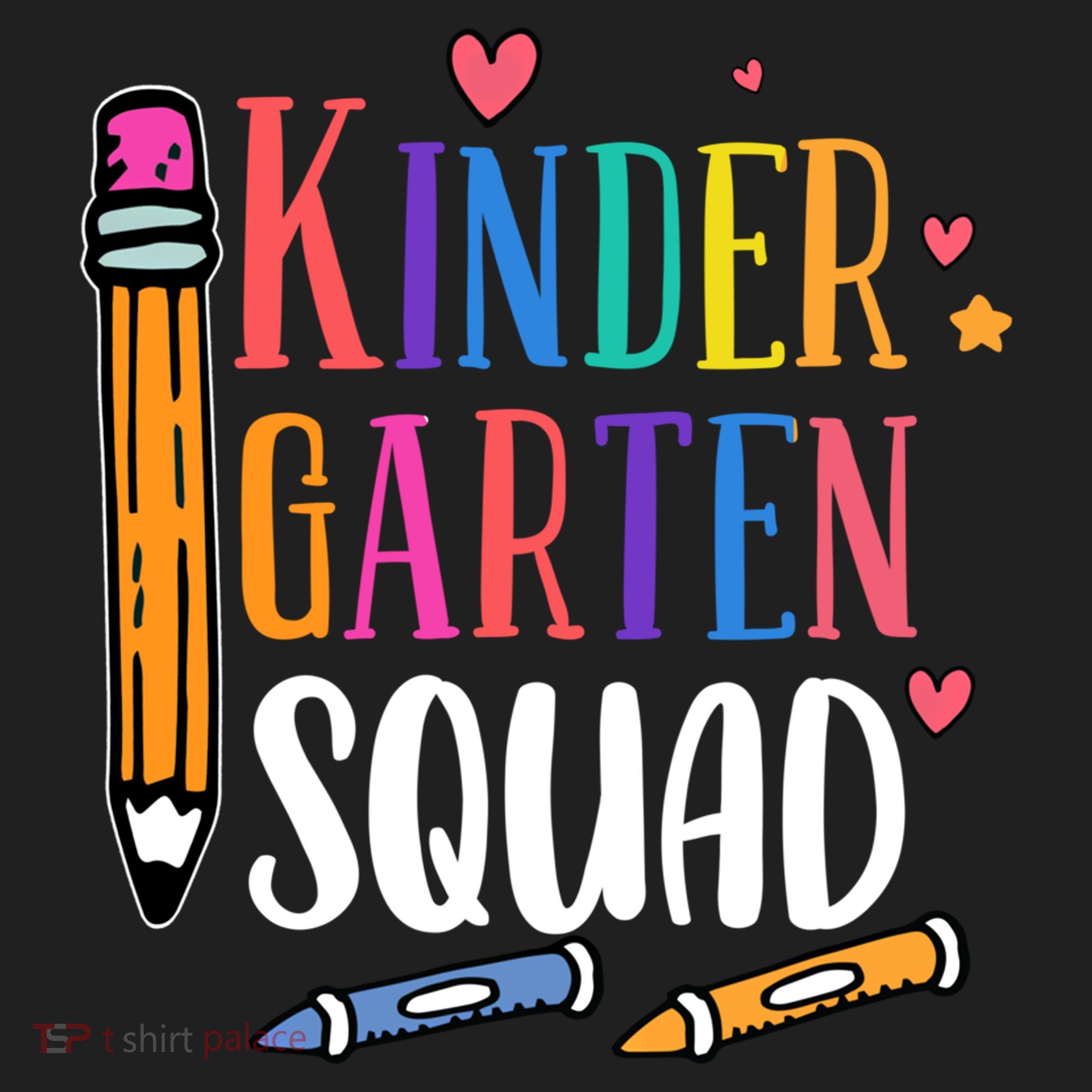 Kindergarten Squad Back To School Kindergarten Teacher Gift Hat