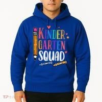Kindergarten Squad Back To School Kindergarten Teacher Gift Hoodie thumb 2