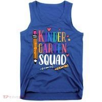 Kindergarten Squad Back To School Kindergarten Teacher Gift Tank Top thumb 0